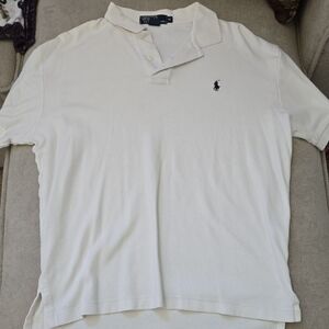 Polo by Ralph Lauren Men's White Polo Shirt